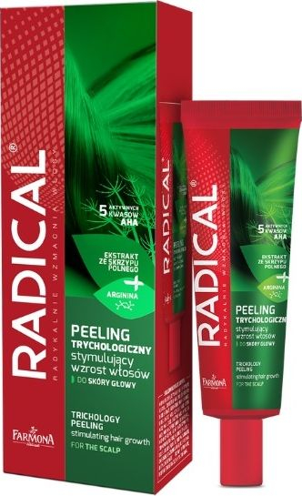 Пилинг стимулатор за раст на коса RADICAL Farmona, 75ml
