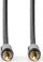 Аудио кабел Nedis Profigold, AUX 3.5mm машки машки, 5m, плетен