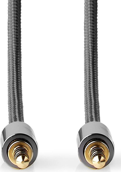 Аудио кабел Nedis Profigold, AUX 3.5mm машки машки, 5m, плетен