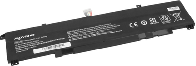 Bateri laptopi Movano WK04XL, 15.4V 4400mAh 68Wh, për HP Victus 16, e zezë