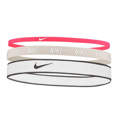 Shiritë koke Nike 3 copë, Mixed Width, elastikë, shumëngjyrëshe