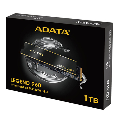 Disk SSD ADATA LEGEND 960, 1TB, M.2, PCIe 4x4, e zezë