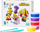Set modelimi Hey Clay Minions, balte shumëngjyrëshe, për fëmijë