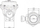 Valvul blow off TurboWorks F, 50mm, V Band QR recirculating, blu