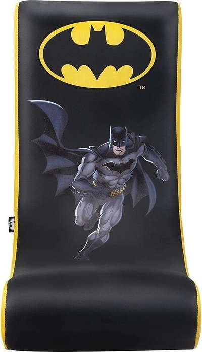 Гејминг столица Subsonic Batman Junior Rock'n, за деца, лулечка, црно жолта