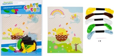 Set krijues Craft with Fun, 4 elemente