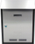 Kuti postare Verotech 3100E/1, çelik, 300x250x100mm, e zezë me argjend