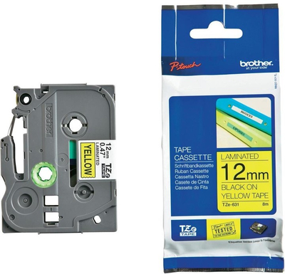 Shirit printues PRN Brother - TZE-631, 12 mm