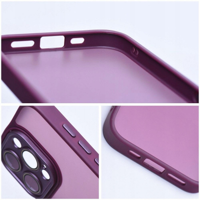 Kapak telefoni OEM VARIETE për iPhone 17 Pro, plastike TPU, Air Purple, lejla