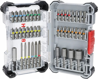 Set bitash kaçavidash Bosch DIY 2.607.017.723 Extra Hard, 43 copë