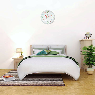 Orë muri MPM Quality Neonic hMQ015, e bardhë
