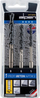 Set stërvitëse betoni Alpen 0000101803100, 3 copë 5–8 mm, në kuti plastike