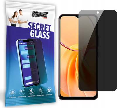 Mbrojtëse ekrani Grizz SecretGlass për Vivo Y28S, privacy, xham i zi