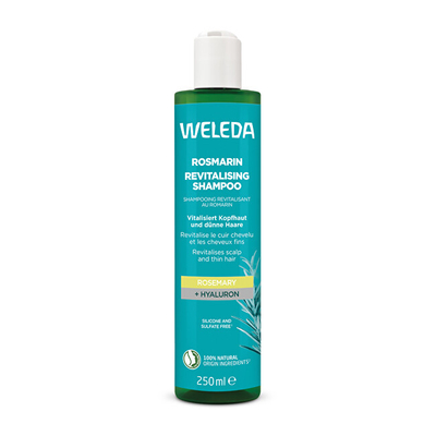 Shampo me rozmarinë dhe acid hialuronik Weleda, 250 ml