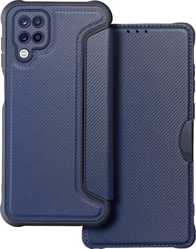 Këllëf libri Razor për Samsung A12 M12, mbrojtës, blu