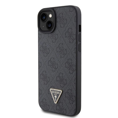 Mbulesë telefoni Guess GUHCP15SP4TDSCPK, për iPhone 15 6.1", crossbody, e zezë