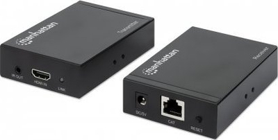 Extender HDMI Manhattan 4K over Ethernet, deri 50 m, me IR, i zi