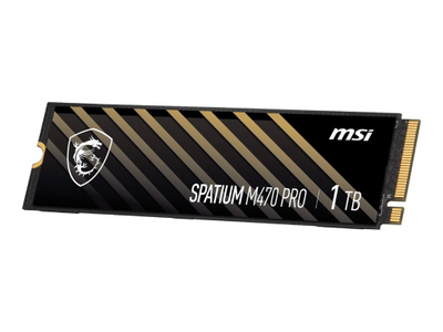 Disk SSD MSI SPATIUM M470 PRO - 1TB - M.2 PCIe 4.0 x4 (NVMe), i brendshëm