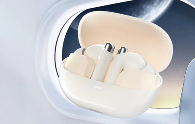 Kufje wireless Tronsmart Sounfii R4, in-ear, 12mm bas, bezhë