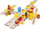 Set konstruktori druri Alexander Constructor Junior Aeroplane, 50 pjesë, 4+, shumengjyrësh