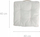 Jastëk karrigje Home Styling Collection, 40 x 40 x 6 cm, me dorezë, i bardhë