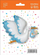 Balonë folie Godan Stork Baby Boy, 61 cm, blu