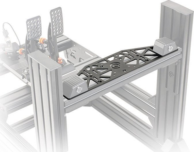Mbajtëse Asetek SimSports Mounting Bracket, për wheelbase Direct Drive, për tavolinë ose rig, e zezë