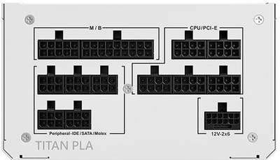 Furnizues energjie Montech TITAN PLA, 1200W, 80 Plus Platinum, modular