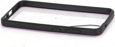 Kapotë telefoni OtterBox React për Galaxy S24, Transparent, Black Crystal