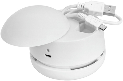 Fshesë tavoline WEDO Mini Table Vacuum Cleaner W2D2, e rikarikueshme USB, plastike, e bardhë