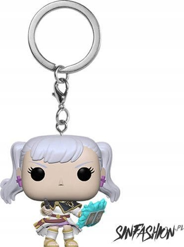 Varëse çelësash Funko POP Keychain Black Clover Noelle, për koleksion, shumëngjyrëshe