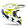Мотокрос кацига Airoh Aviator 3 Spin, карбон, големина XL, повеќебојна