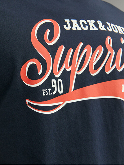 Maicë Jack&Jones JJELOGO Standard Fit 12233594 Navy Blazer