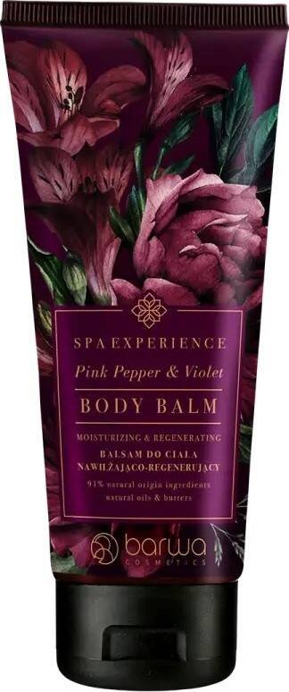 Balsam trupi Barwa Spa Experience Pink Pepper & Violet, hidratues, 200 ml