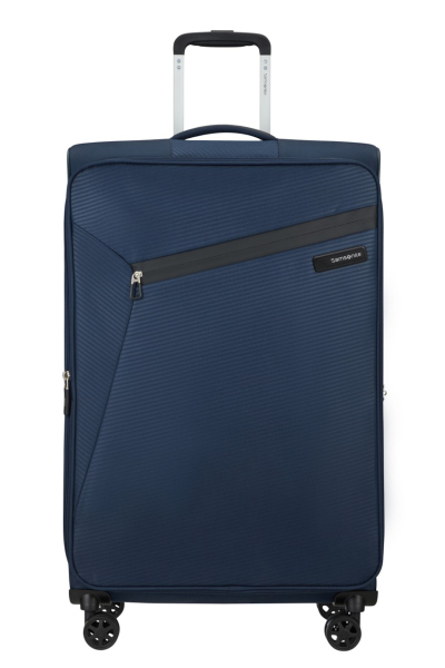 Valixhe Soft Me 4 Rrota Samsonite Litebeam Ngjyrë Blu
