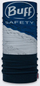 Shall tubular Buff Safety Polar Multifunctional Quilt Acher, polar, multifunksional, blu e bardhë