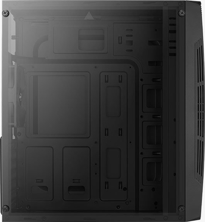 Kasë kompjuteri Aerocool Talon FRGB Case (AEROPGSTALON-A-BK-V1), e zezë