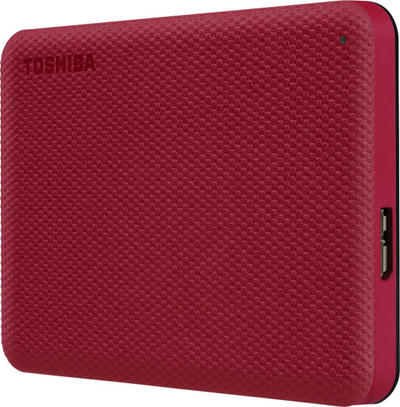 Hard disk i jashtëm Toshiba Canvio Advance 2TB, 2.5", e kuqe