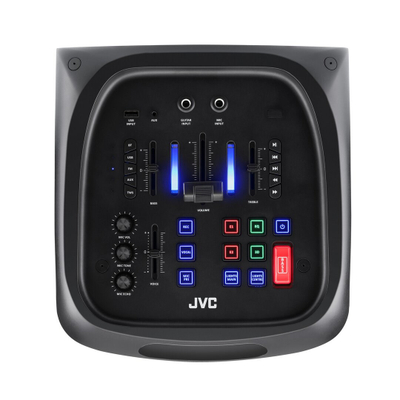 Kuti zani JVC XS-EP624B, Bluetooth, karaoke, e zezë