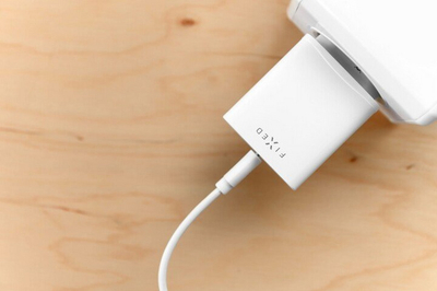 Karikues FIXED USB-C, PD, 30W, USB-C + USB-A,  i bardhë