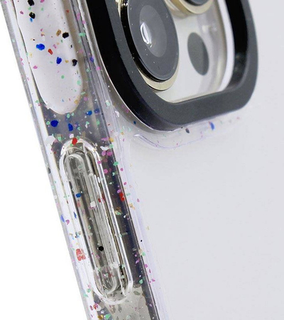 Mbulesë telefoni Puro RE-COVER për iPhone 14 Pro, plastike e ricikluar, transparente e bardhë