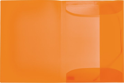 Dosje portfolio HERMA 19697 A3, set 3 copë, plastikë e qëndrueshme, portokalli neon transparente