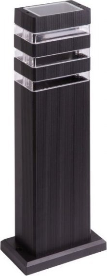 Shtyllë drite kopshti Ecolight Garden Fixture Post, 40 cm, GU10, e zezë
