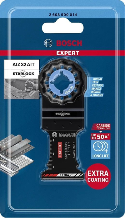 Teh sharre Bosch EXPERT AIZ32AIT, 32mm, 40mm thellësi prerjeje, i zi