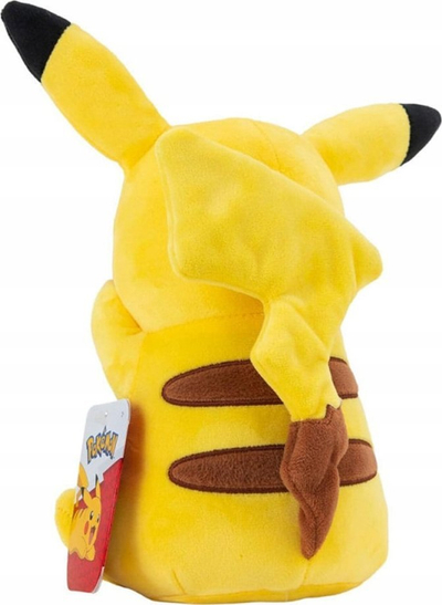Lodër pelushi Pokémon Pikachu, 20 cm, e verdhë