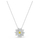 Qafore për femra Swarovski Eternal Flower 5512662, e argjendtë