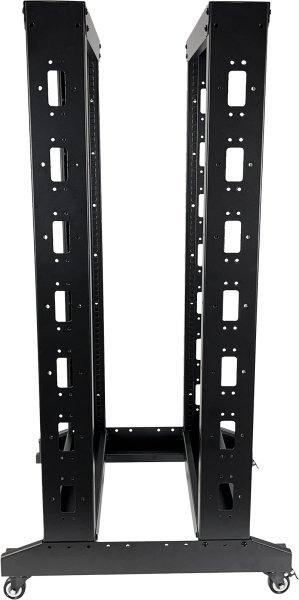 Rack serveri 22U 19", 600x600, kornizë e hapur, i zi