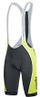 Pantallona çiklizmi zeroRH+ Logo Evo Bibshorts, për meshkuj, madhësia L, e verdhë fluo antracit