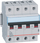 Ndërprerës mbi-rryme Legrand TX3 S314, 4P C 20A, 400 V, gri