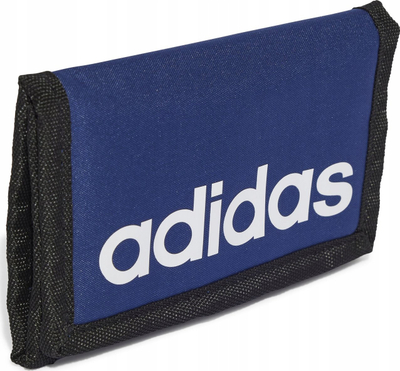 Portofol adidas Linear Wallet IN6133, poliester i riciklum, bojëqiell
